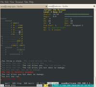 Crawl in an Ubuntu terminal