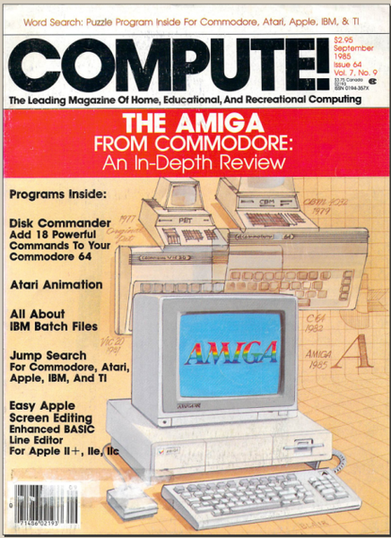 COMPUTE! Cover - Sept 1985