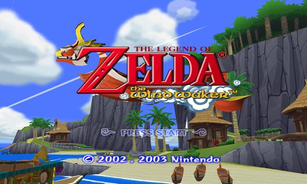 WindWaker Title Screen