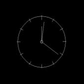 C128 Analog Clock - 1 of 2